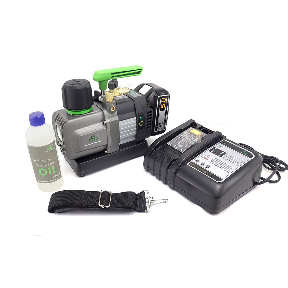 Lithium Vacuum Pump 2.5 CFM Dual Stages (ST-2BMC)
