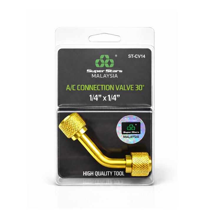 A/C CONNECTION VALVE 1/4" X 1/4"