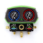 2-valve Manifold Gauge R410, R32, R134A, R407C