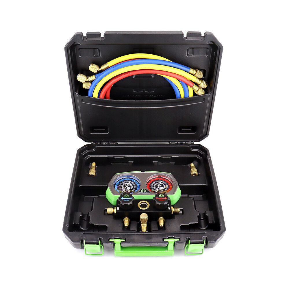 2-valve Manifold Gauge R410, R32, R134A, R407C