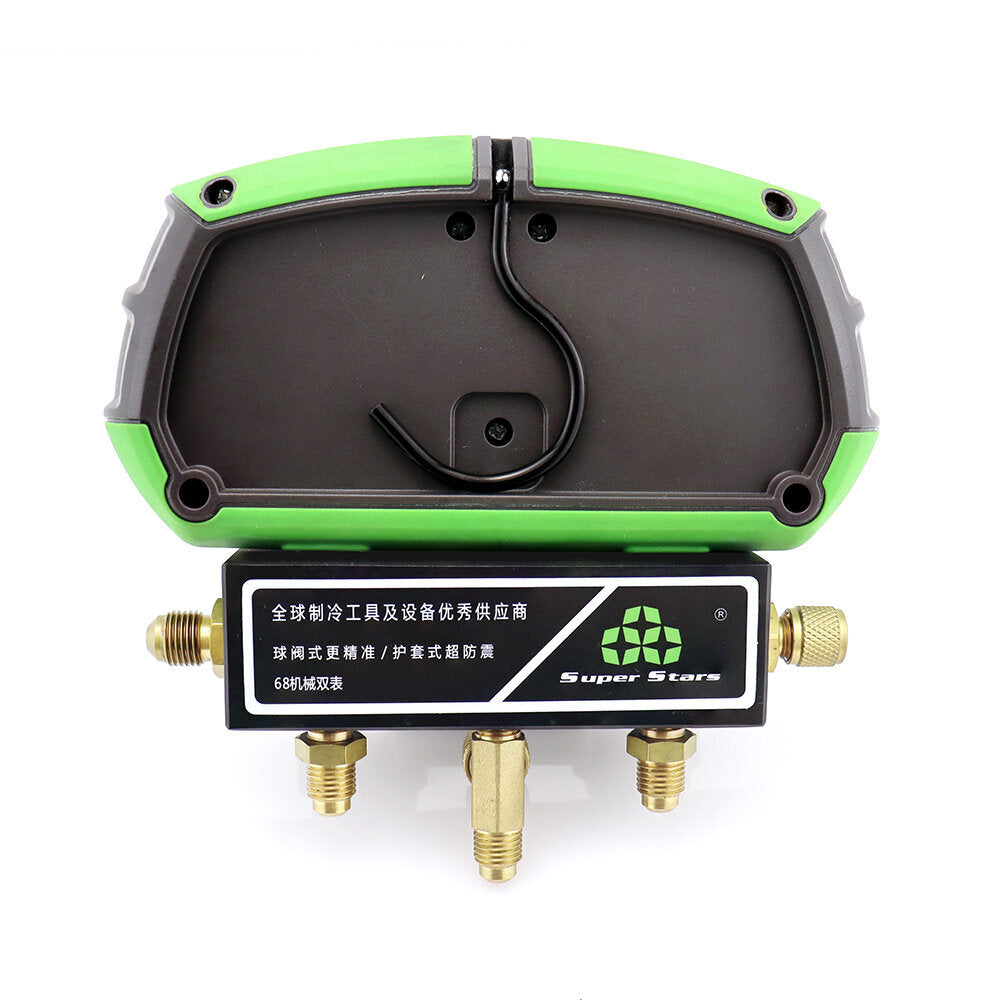 2-valve Manifold Gauge R410, R32, R134A, R407C